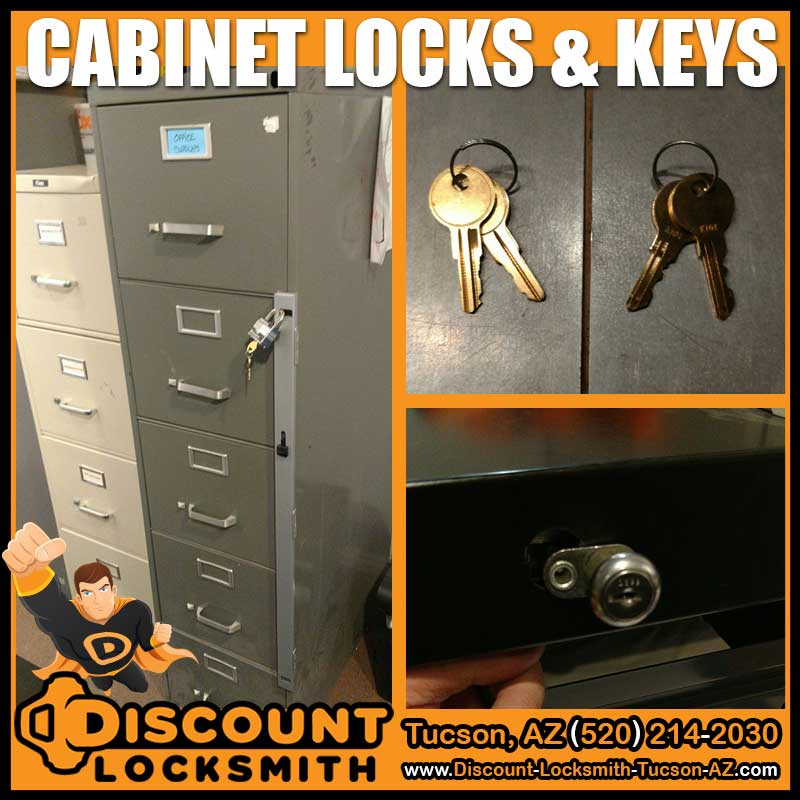 File Lock Repair and Desk Drawer Replacement Keys in Tucson
